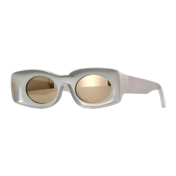 NEW LOEWE SUNGLASSES SILVER GREY WOMEN EYEWEAR LOEWE LW40033I 24C